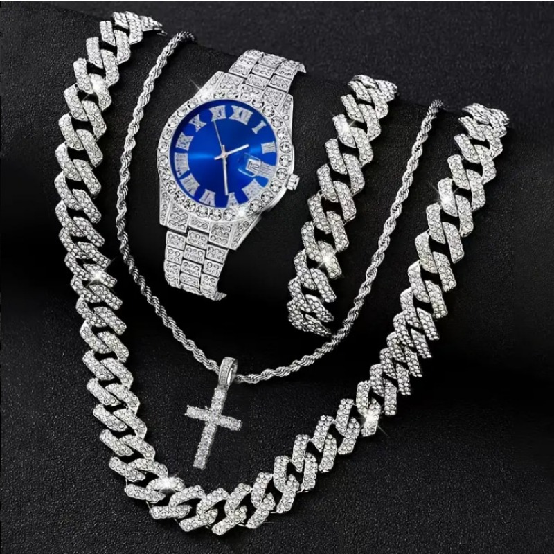 Icebox Jewelry Watches - Set di 3/4 Pezzi Orologio da