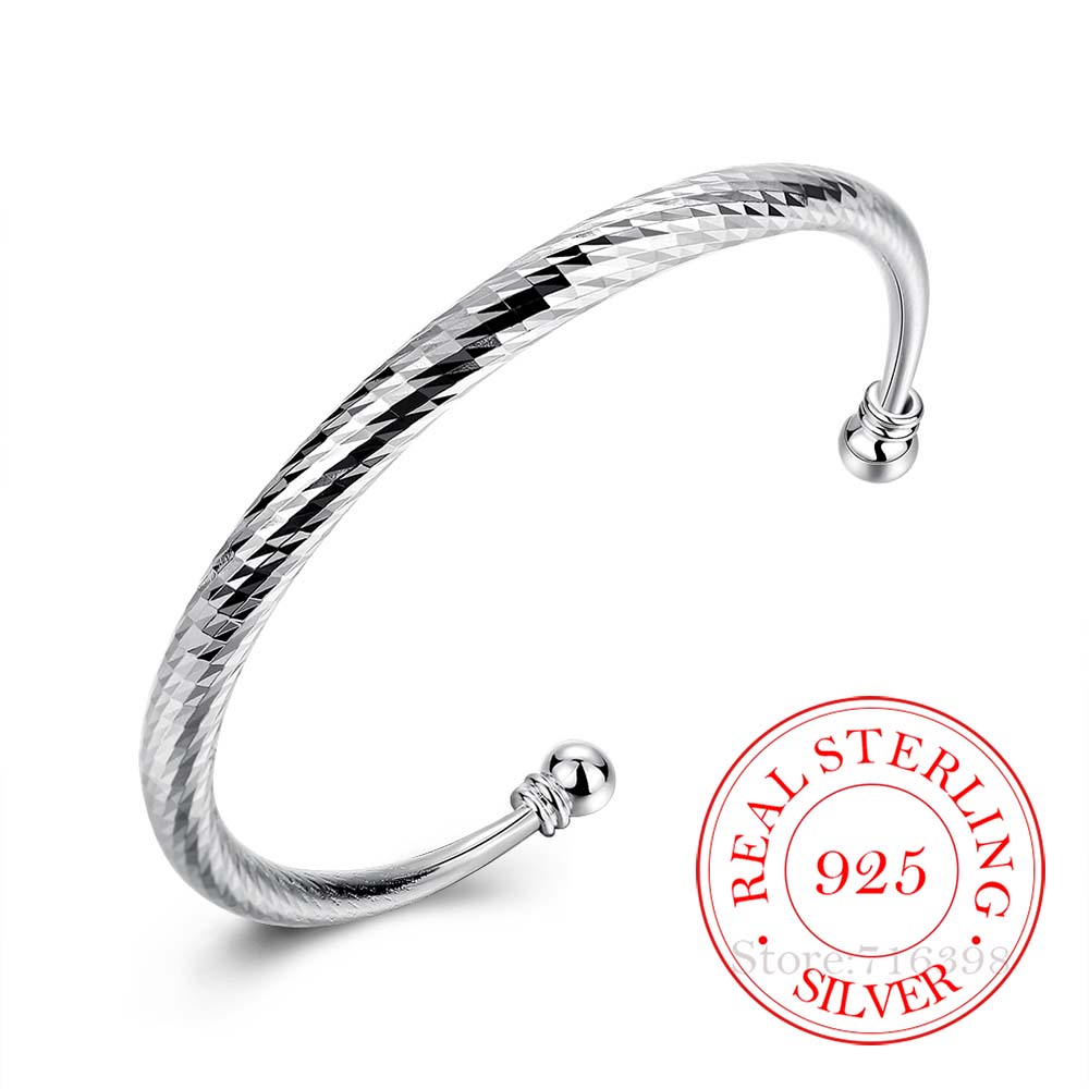 Nick'S Jewelry & Watches Reviews - Bracciale aperto da sposa in argento