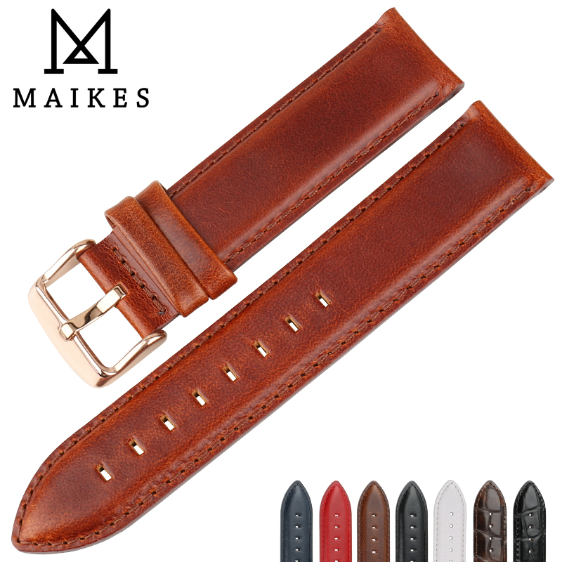 Daniel Wellington Watches & Jewelry Online Store - MAIKES Accessori Per Orologi Cuoio Genuino