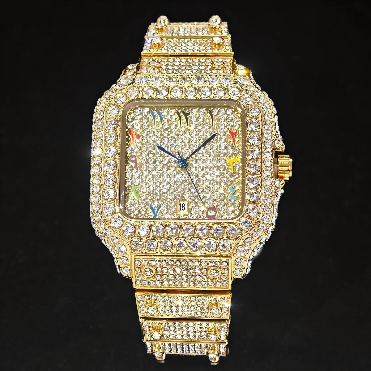 Jewelry And Watches Luxury Brand - Moda calda UNIGUET Orologio ghiacciato con