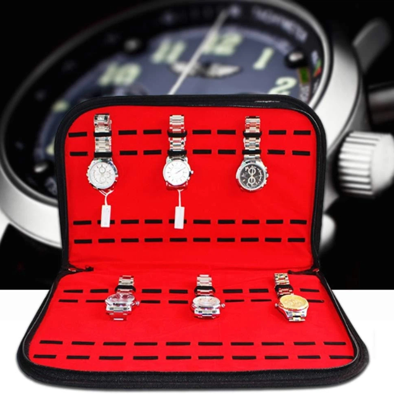 Jewelry Organizer Watches - Borsa Porta Orologi da 20 Scomparti,