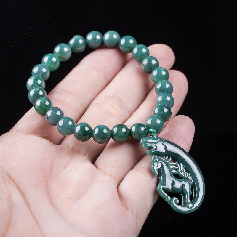 Bracciale in Giada Naturale Bl - Jewelry & Watches Spółka Z Ograniczoną Odpowiedzialnością Sp Z Oo recensione e prezzo