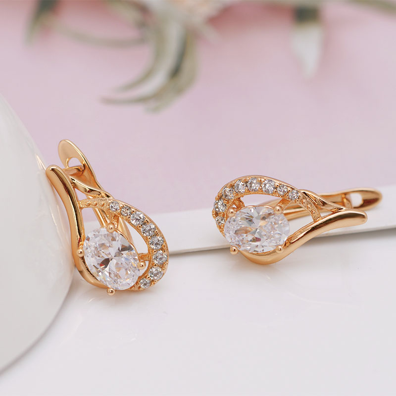 Orecchini a cerchio con zircon - Nick'S Jewelry & Watches Reviews recensione e prezzo