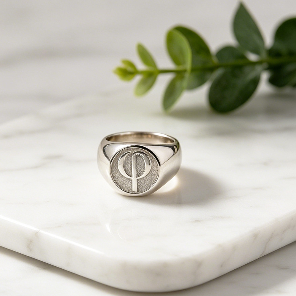 Anello da Uomo Personalizzato  - Mens Signet Ring recensione e prezzo
