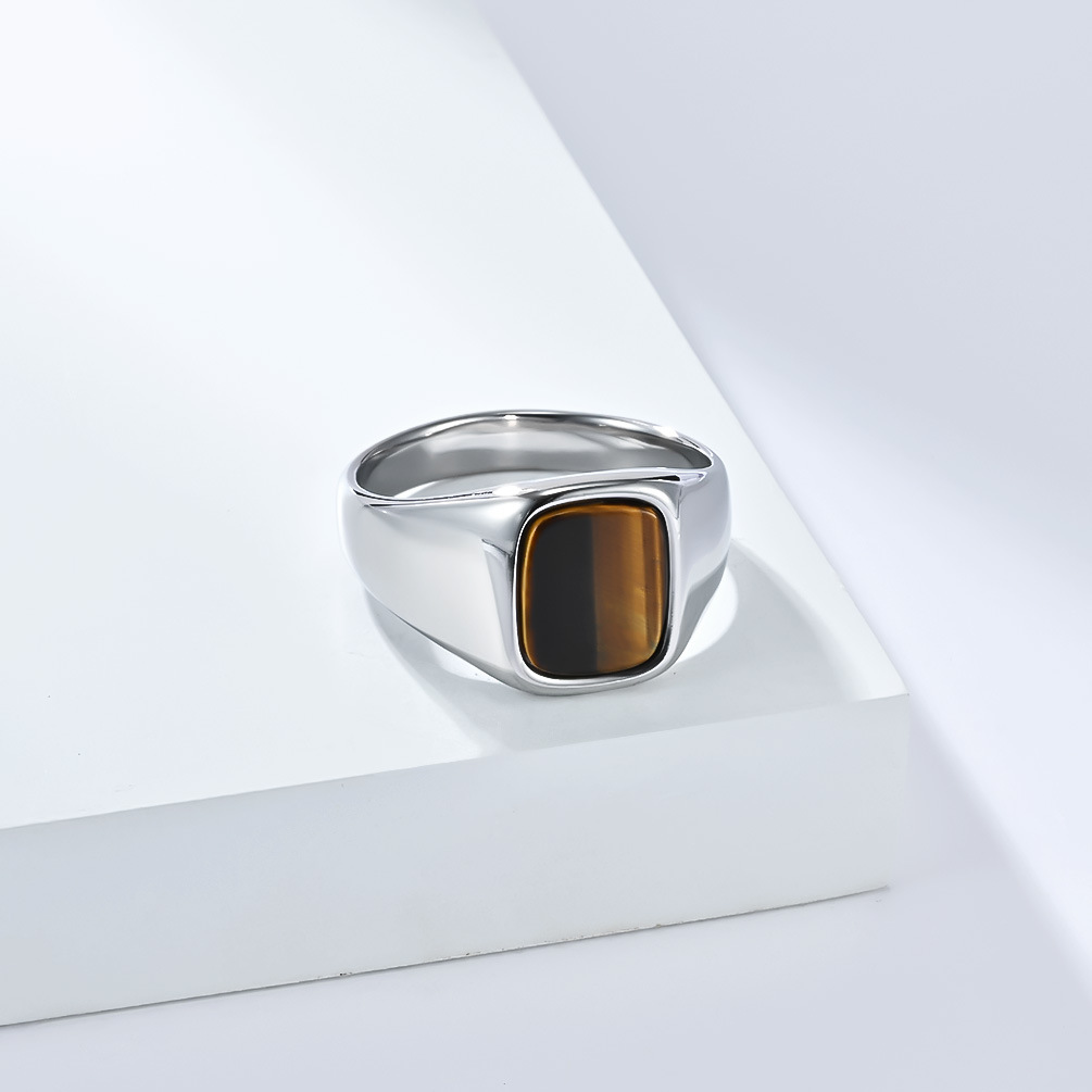 Nuovo Anello Sigillo da Uomo i - Mens Signet Ring recensione e prezzo