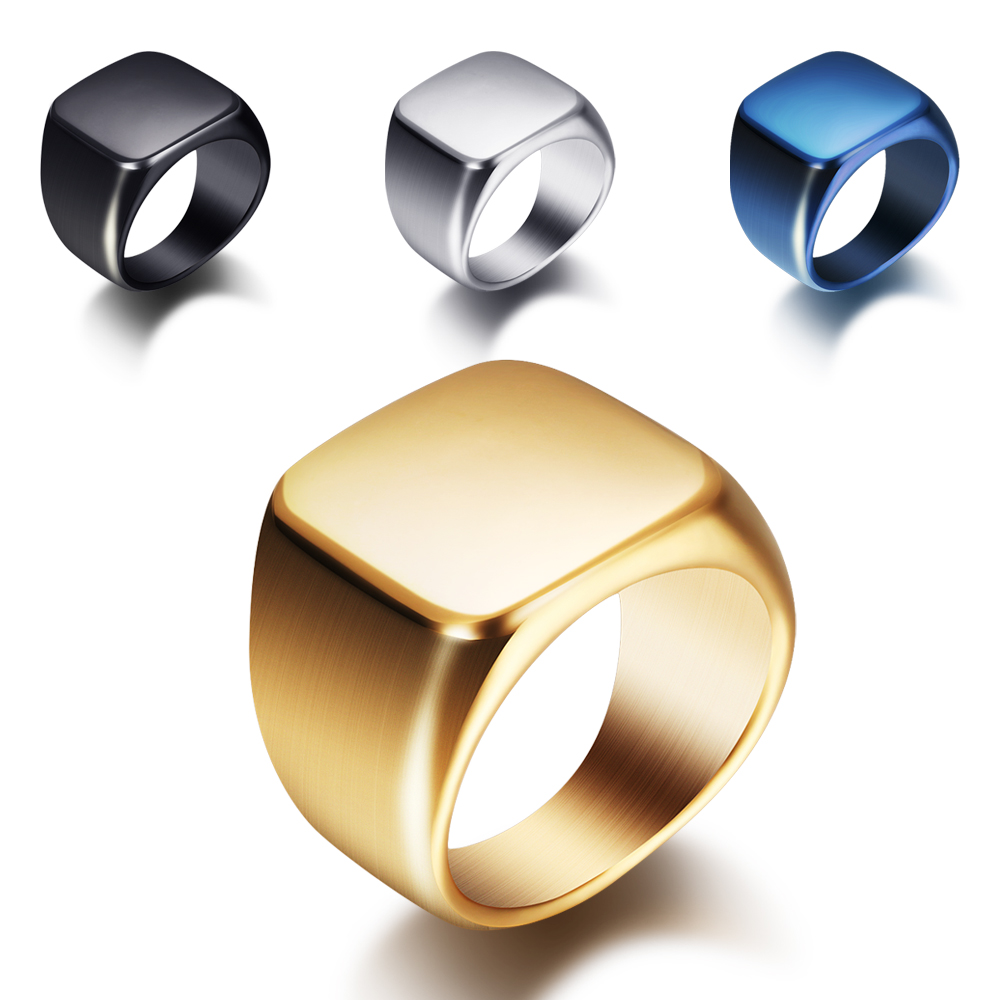Incisione gratuita nuovo argen - Mens Signet Ring recensione e prezzo
