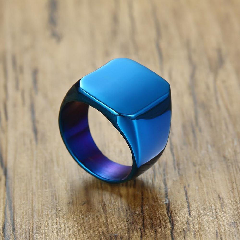 Incisione gratuita nuovo argen - Mens Signet Ring recensione e prezzo