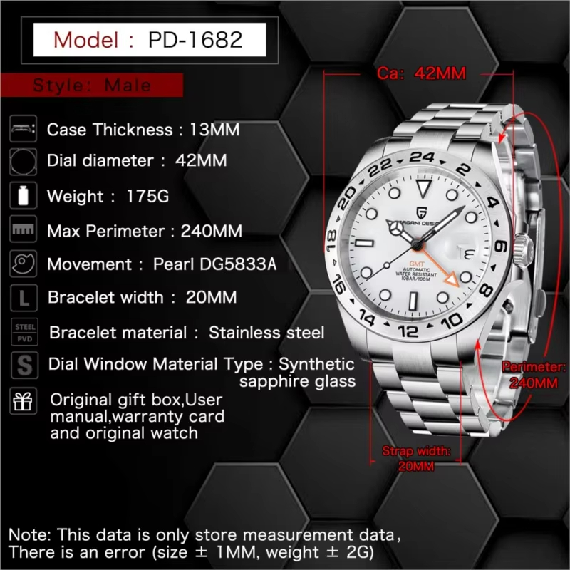 PAGANI DESIGN 2026 Nuovo Orolo - Rolex Watch Submariner recensione e prezzo