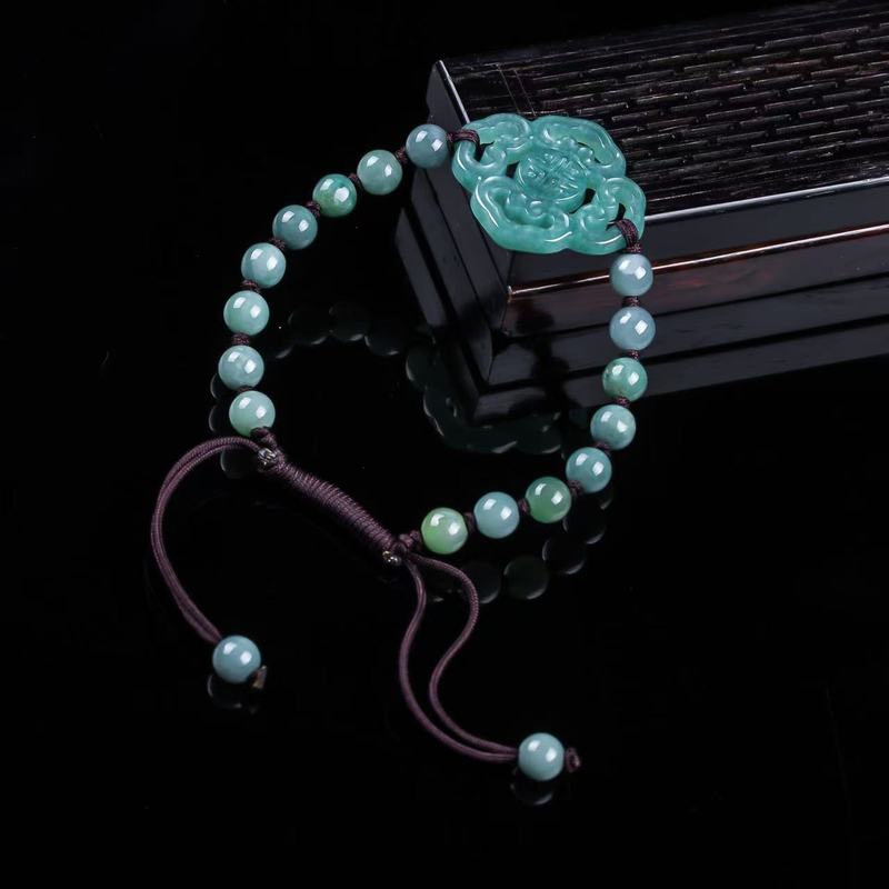 Bracciale in giadeite naturale - Jewelry & Watches Spółka Z Ograniczoną Odpowiedzialnością Sp Z Oo recensione e prezzo