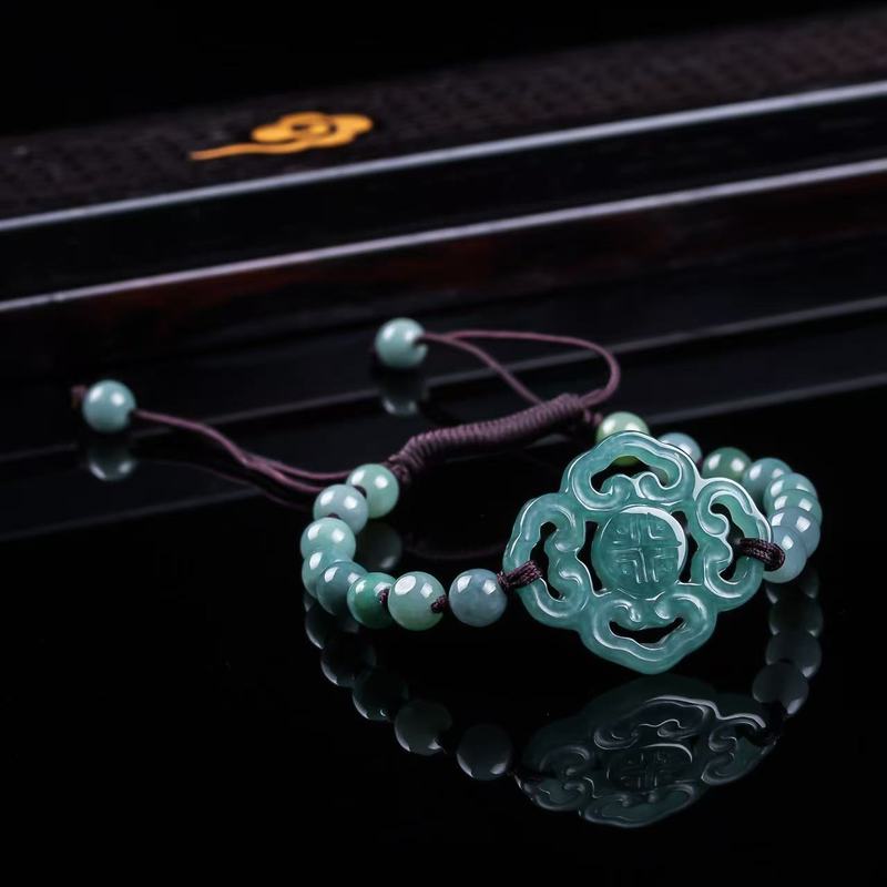Bracciale in giadeite naturale - Jewelry & Watches Spółka Z Ograniczoną Odpowiedzialnością Sp Z Oo recensione e prezzo
