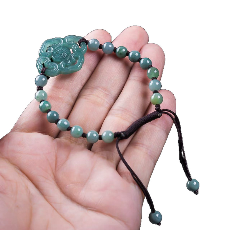 Bracciale in giadeite naturale - Jewelry & Watches Spółka Z Ograniczoną Odpowiedzialnością Sp Z Oo recensione e prezzo
