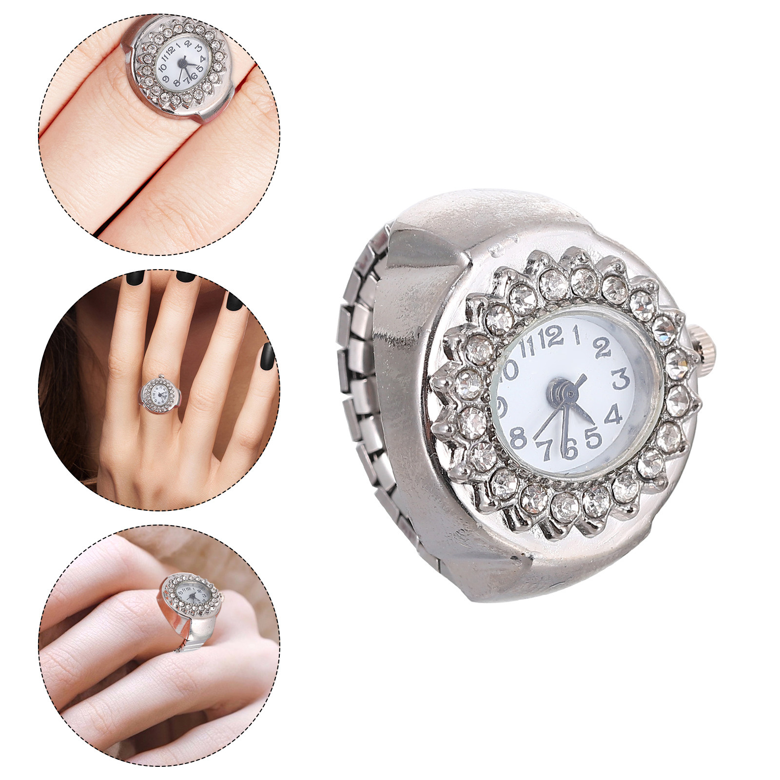 Orologio da Dito con Diamante  - Unique Jewelry Watches recensione e prezzo