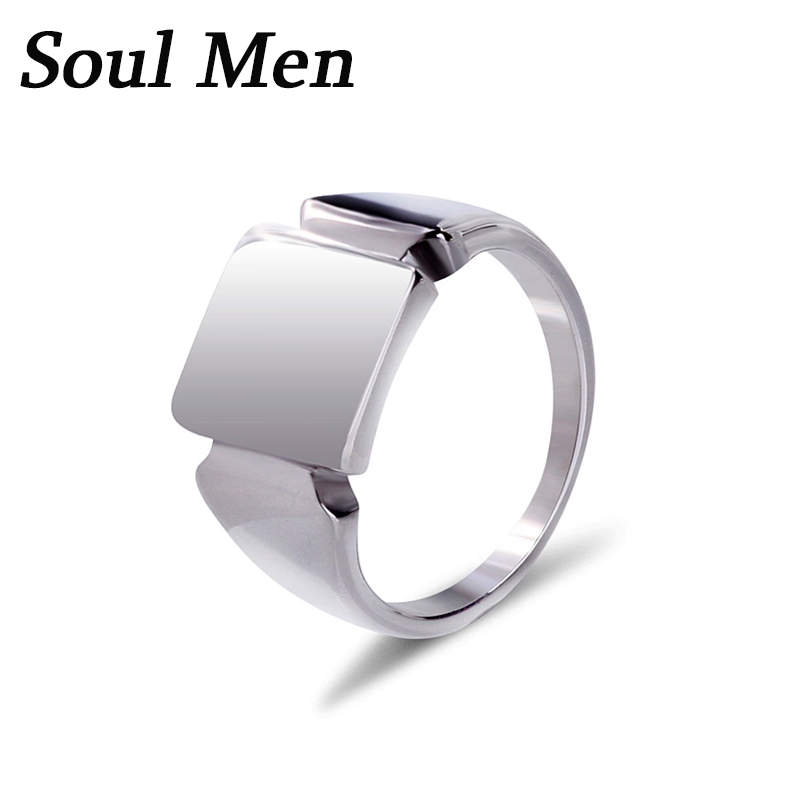 Soul Men Anelli in acciaio al  - Mens Signet Ring recensione e prezzo