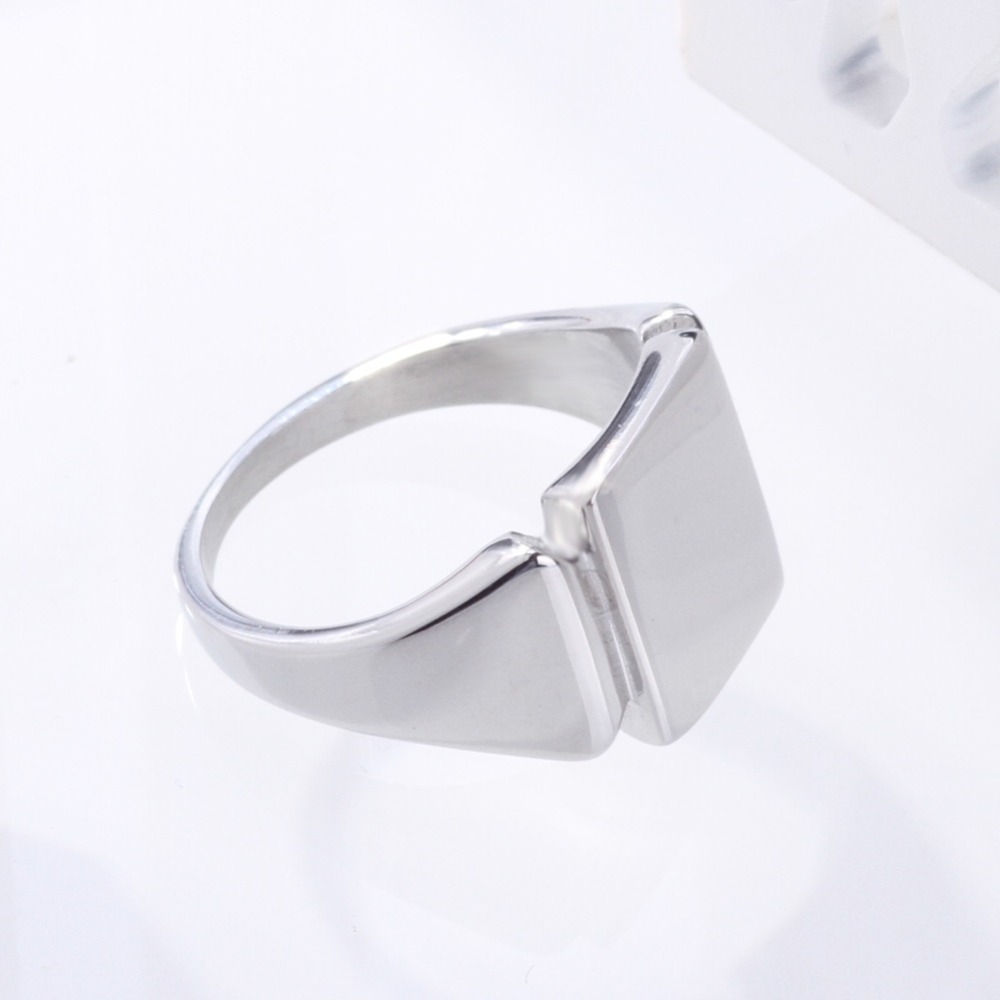 Soul Men Anelli in acciaio al  - Mens Signet Ring recensione e prezzo
