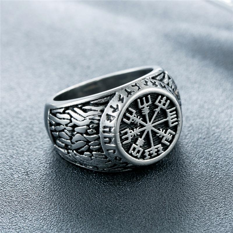 Vintage Viking Rune Signet Sca - Mens Signet Ring recensione e prezzo