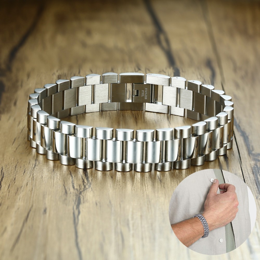 Bracciale presidente da uomo B - Jewelry Watches For Men recensione e prezzo