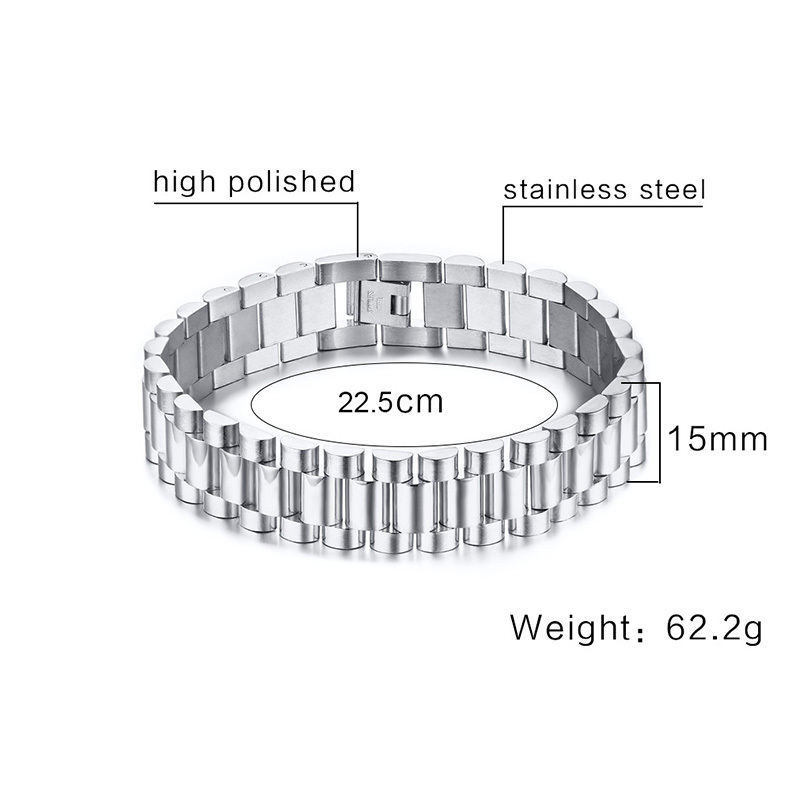 Bracciale presidente da uomo B - Jewelry Watches For Men recensione e prezzo