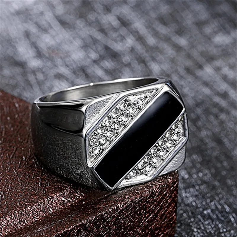 Anelli di barretta quadrati co - Mens Signet Ring recensione e prezzo