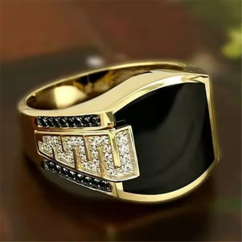 Anelli di barretta quadrati co - Mens Signet Ring recensione e prezzo