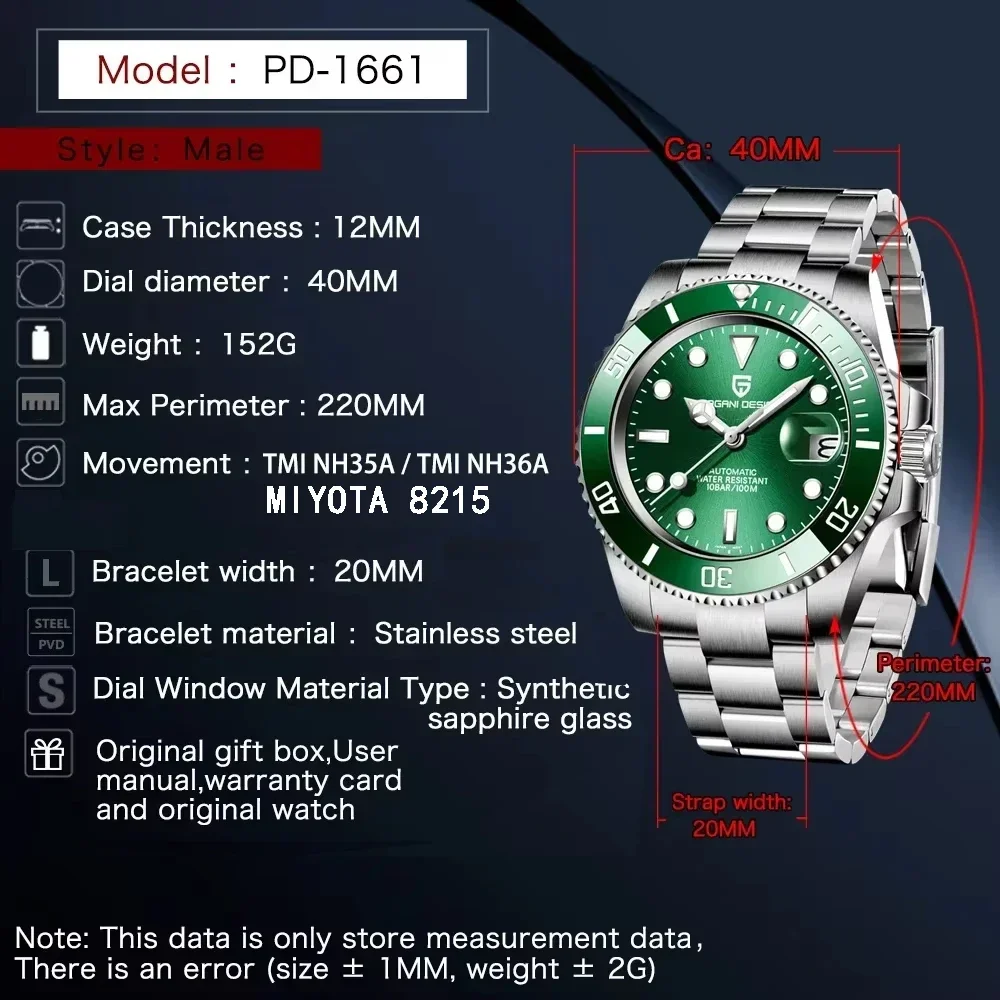 PAGANI DESIGN 2026 Nuovo Orolo - Rolex Watch Submariner recensione e prezzo